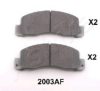 ASHIKA 50-02-2003 Brake Pad Set, disc brake